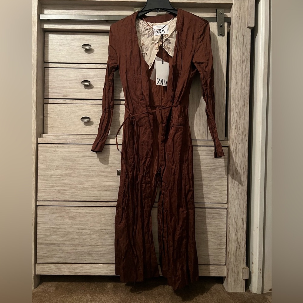 Zara Limited Edition Textured Frock Coat